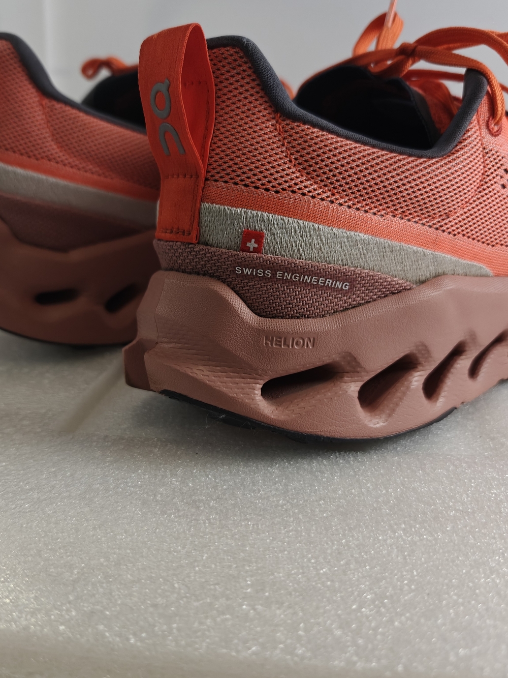 On Running Cloudsurfer Trail Mens Shoes Orange Size 12M Trail Running Sneakers - Picture 9 of 9